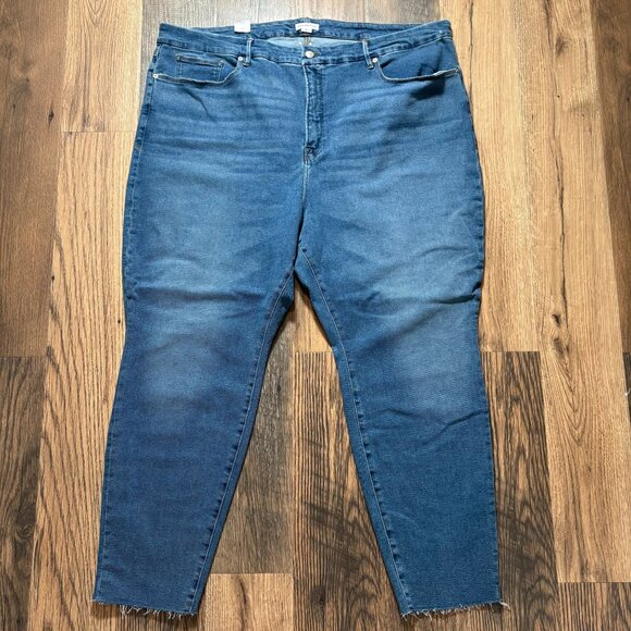 Good American GL852T Jeans Plus Size 30 NWOT - Picture 1 of 6
